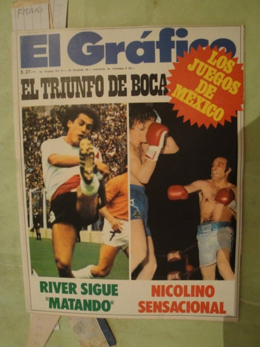 El Grafico 2924 River Locche Boca Vilas Ali Independiente