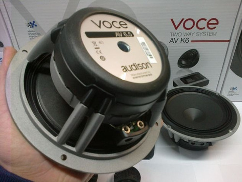 Imagem 2 de 7 de Alto Falante Kit 2 Vias 6 Audison Avk6 125 W Rms A Vista