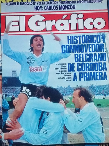 El Grafico 3747 Diego Maradona  Belgrano Ascenso Sin Poster