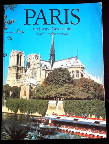 Revista Sobre Paris, Trilingue, Fotografias 1987, Rio Sena