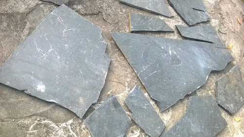 Imagen 5 de 6 de Piedra Laja Negra Irregular