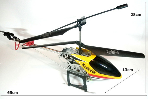 Helicóptero R/c  Space Explorer 3,5 Ch Gyroscope 60 Cm Grand