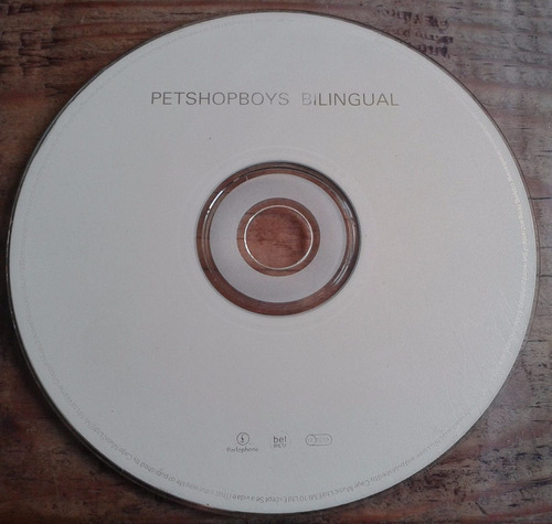 Pet Shop Boys Bilingual Cd Made Usa 1996 S/portada Ni Contra