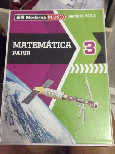 Coleção De Livros Moderna Plus (manoel Paiva) Matemática 3