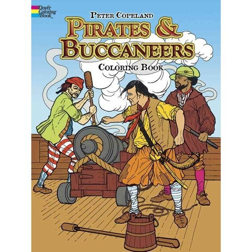 Piratas Y Bucaneros Para Colorear Libro