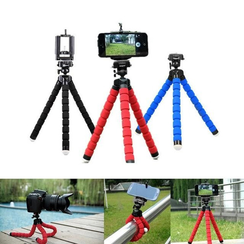 Tripode Flexible Y Clip Para Celular