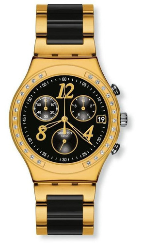 Reloj Swatch Para Mujer Ycg405g Amarillo Dreamnight 