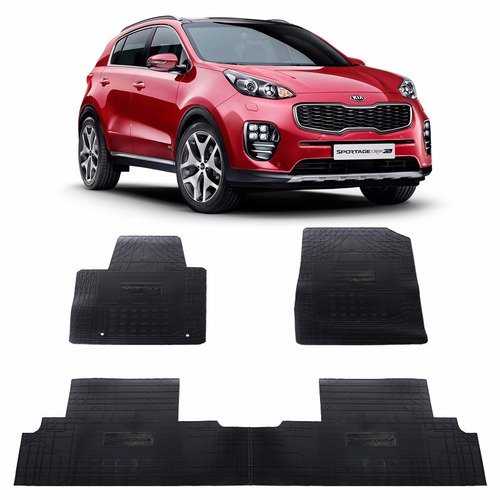 Tapete Interno Borracha Kia Sportage 2016