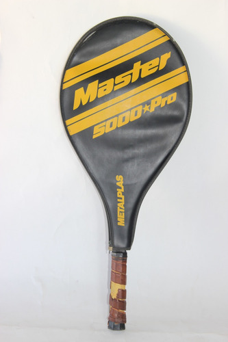 Raquete De Tênis Profissional Metalplas Master Pro Semi Nova