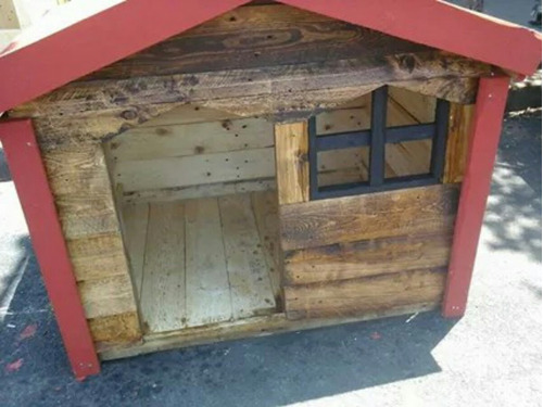 Casa Para Perro Con Ventana