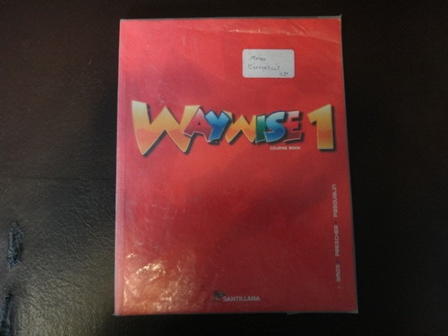 Waywise 1 Course Book Ed.santillana Usado (quilmes)