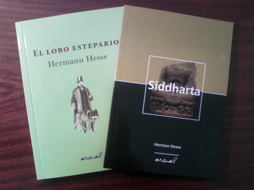 Herman Hesse El Lobo Estepario + Siddharta 2 Libros Nuevos