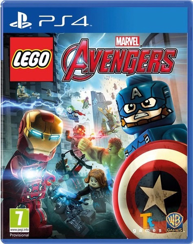 Lego Marvel Avengers - Playstation 4 Ps4 - Físico - Xuruguay