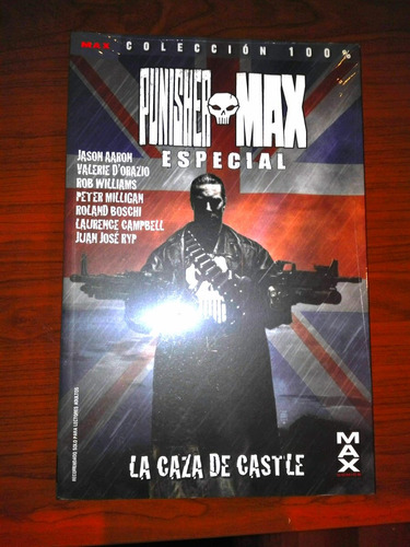 Punisher Max Especial Panini 100 % Marvel Hist Completa