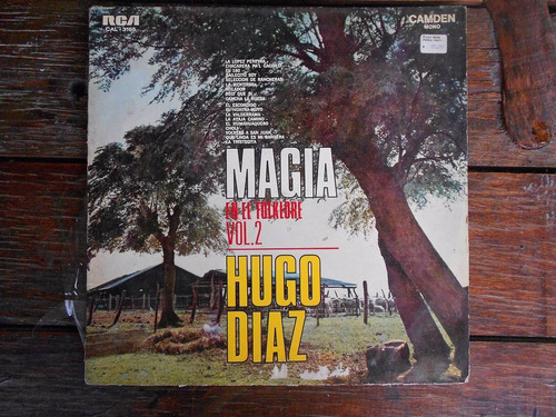 Hugo Diaz Magia En El Folklore Vol 2 Lp Vinilo Arg. Ex
