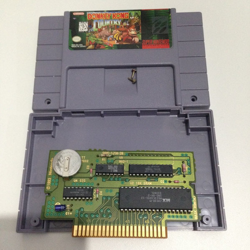 Fita Donkey Kong Country 1 Original - Super Nintendo 12x