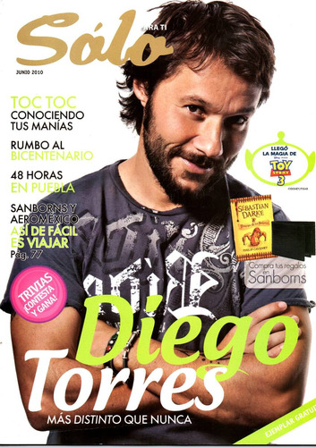 Revista Solo Para Ti Diego Torres