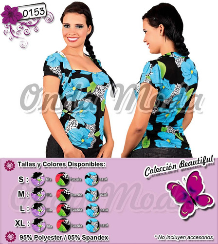 Imagen 4 de 6 de Blusas Importadas Ultima Moda Damas Casuales Dcto Mayor