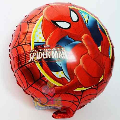 Globos Metalizados Spiderman, Avengers, Batman, Y +. X 6.