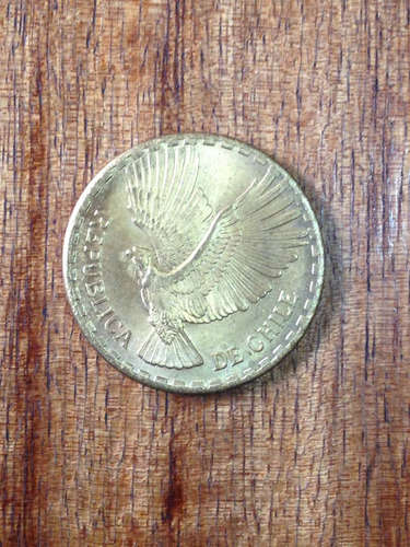 Moneda Antiguas Chilena 10 Centésimos  Año 1966
