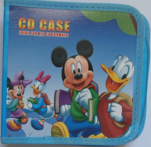 Estuche Porta Cd Dvd Bluray Jemip 20 Discos  Disneys