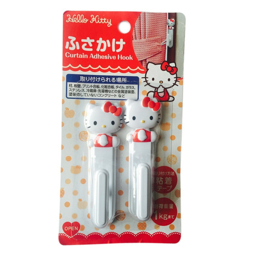 Ganchos Colgadores Blancos Hello Kitty