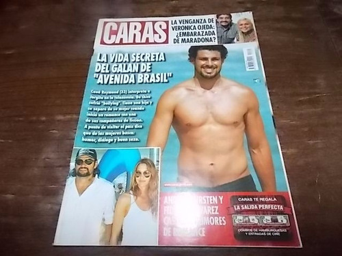 Revista Caras 1675 Caua Reymond Maradona Hoffman 11/2/14