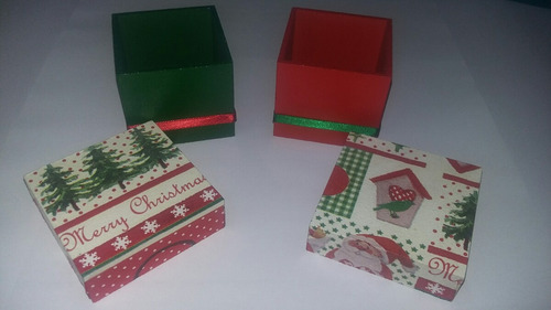 Caixa De Mdf Decorada De Natal-2 Unid. Tam. 5x6x6 | MercadoLivre Caixa De Mdf Decorada De Natal-2 Unid. Tam. 5x6x6 | MercadoLivre