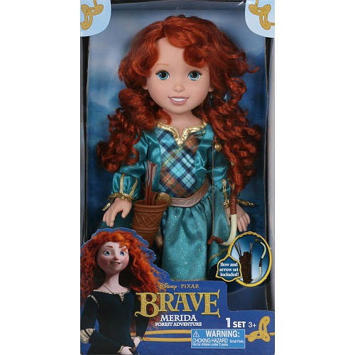 Disney Pixar Brave Mérida Toddler Doll - Arco Y Flecha