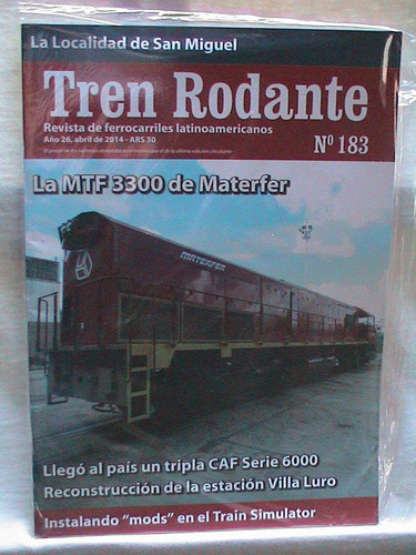 Revista Tren Rodante 183 Nueva Cerrada