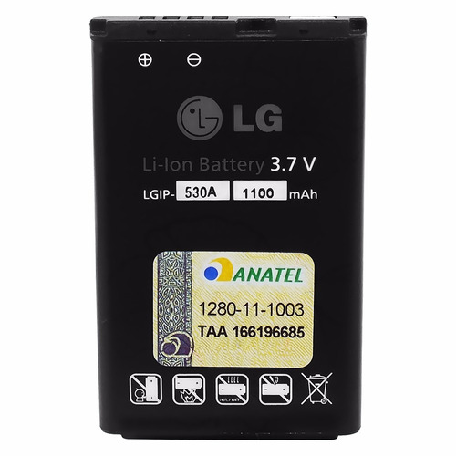 Bateria LG A190 A230 C333 T515 X335 Lgip-530a Original