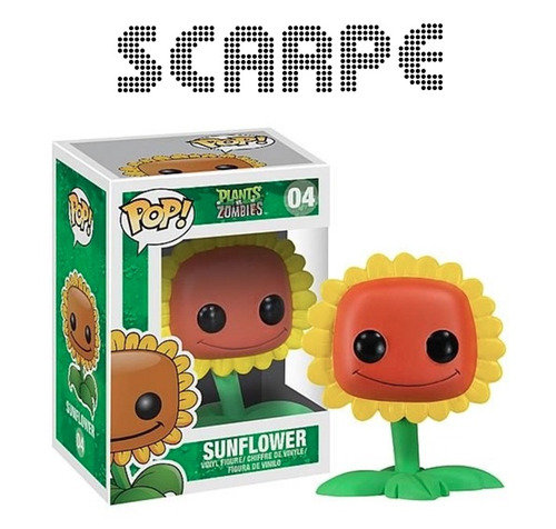 Funko Pop Sunflower Plants Vs Zombies Figure Game Nuevo
