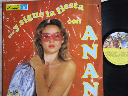 Vinyl Vinilo Lp Acetato Anan Sigue La Fiesta Tropical Cumbia