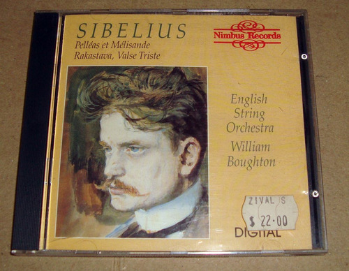 William Boughton Sibelius Pelleas Et Melisande Cd Usa