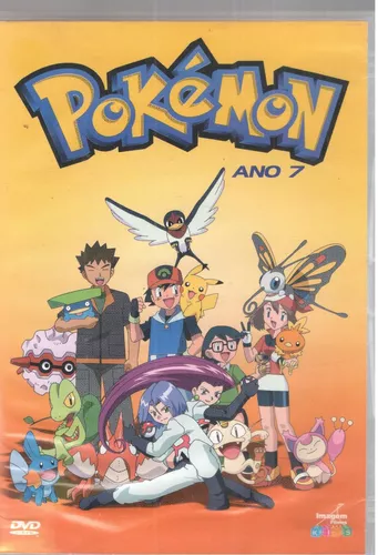 Dvd Pokemon Ano 7 /original / Dublado /usado