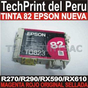 Tinta Epson 82n Magenta Rojo Original T50 Tx720 Tx730 Rx610