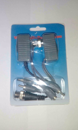 Video Balun 1par Directo Rj45 Los Mas Completos  F02