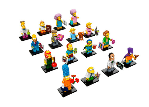 Lego Simpsons Serie 2 / Minifiguras / Completa Y Cerrada