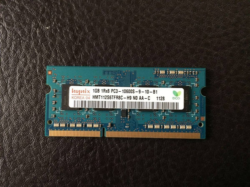 Memoria Ram 1gb. Ddr2 1rx8 Pc3 (Usado)