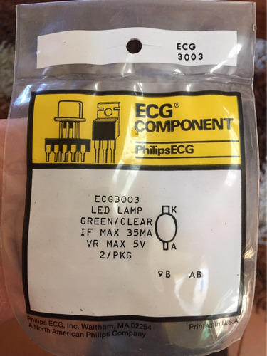 Led Rojo,verde,amarillo Philips 5ma 5v 1unid Electrónicos