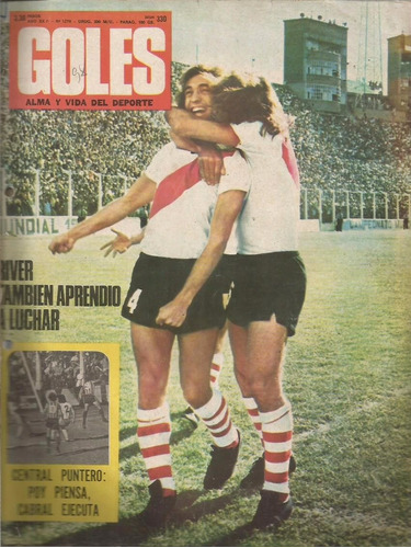 Goles / Nº 1298 / Año 1973 / Central Puntero /