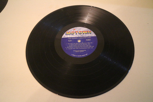 Disco The Jackson 5 Greatest Hits Motown Acetato Vinil S/car