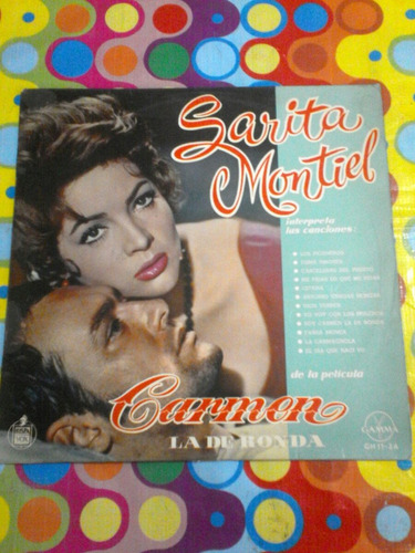 Sarita Mantiel Lp Carmen La De Ronda