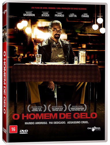 O Homem De Gelo - Dvd - Michael Shannon - Winona Ryder