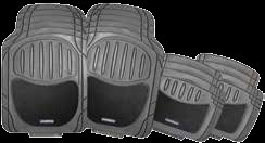 Imagen 3 de 4 de Cubre Alfombras Goodyear De Pvc Con Vellour De 4 Piezas
