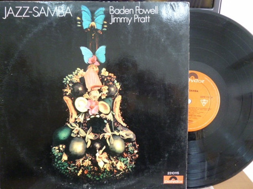 Baden Powel Jimmy Pratt Jazz Samba Vinilo Argentino