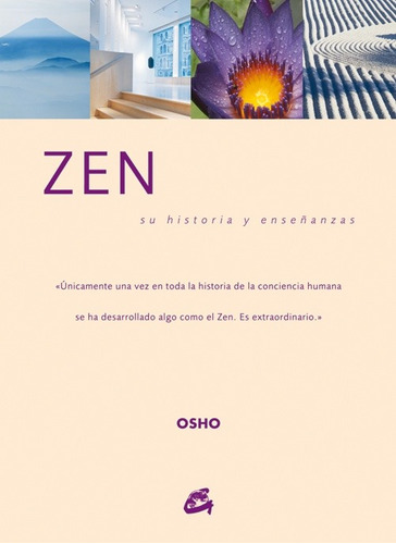 Libro Zen Su Historia Y Enseñanzas Osho Gaia Nuevo Envios***