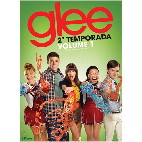 Box Série Glee 2 Temporada Volume 1 Perfeito Estado 3 Discos