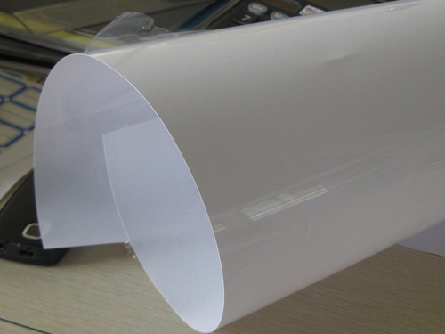 Pvc Semi Rígido Branco 62 Cm X 1,20 Metros 0,30mm