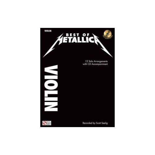 Lo Mejor De Metallica Para Violín: 12 Arreglos Solo Con Cd